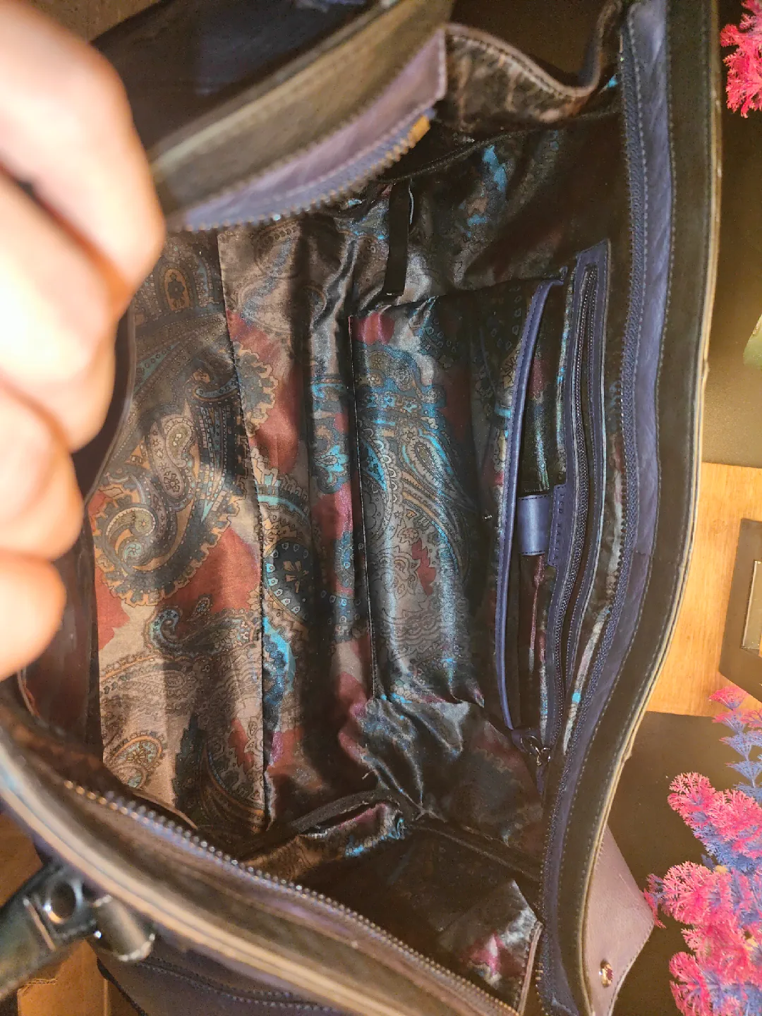 Ted Baker London Leather Duffle  luxury bag image indicator(7)