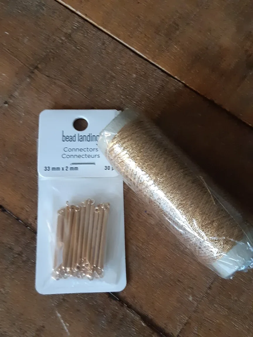 Bead Landing Connectors and fine thread bundle thumbnail