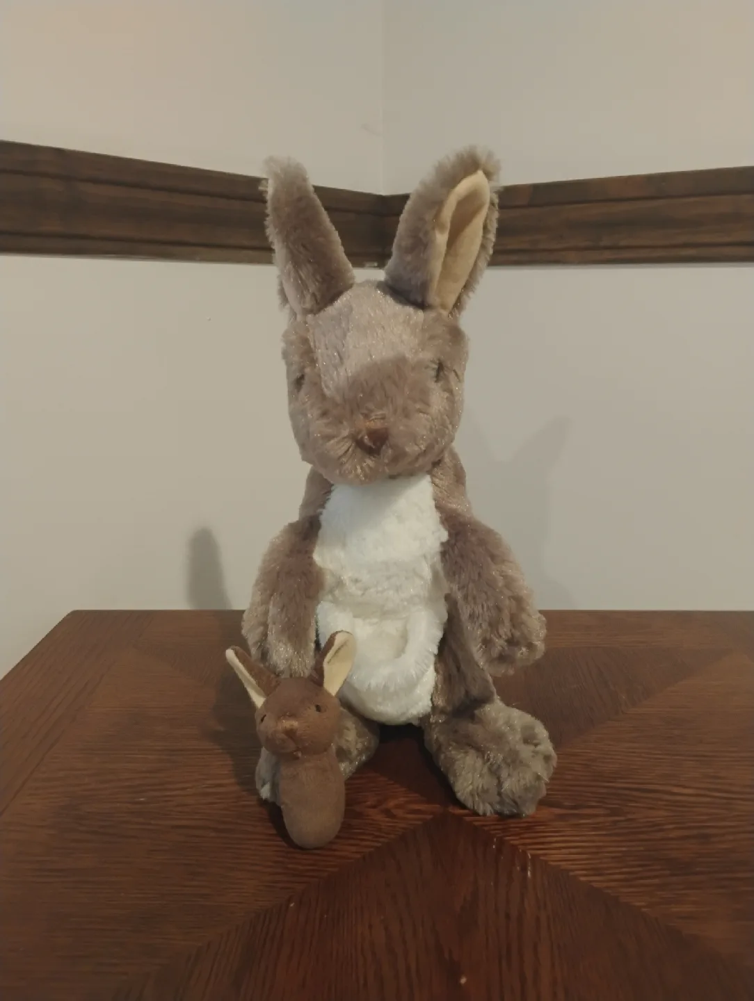 Kangaroo Plush Toy with Joey thumbnail