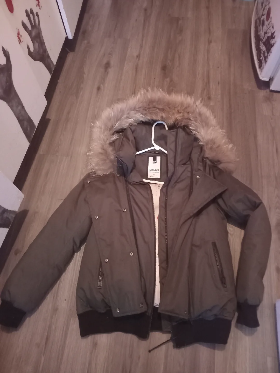 Soia & Kyo Down Bomber Jacket🥕 thumbnail