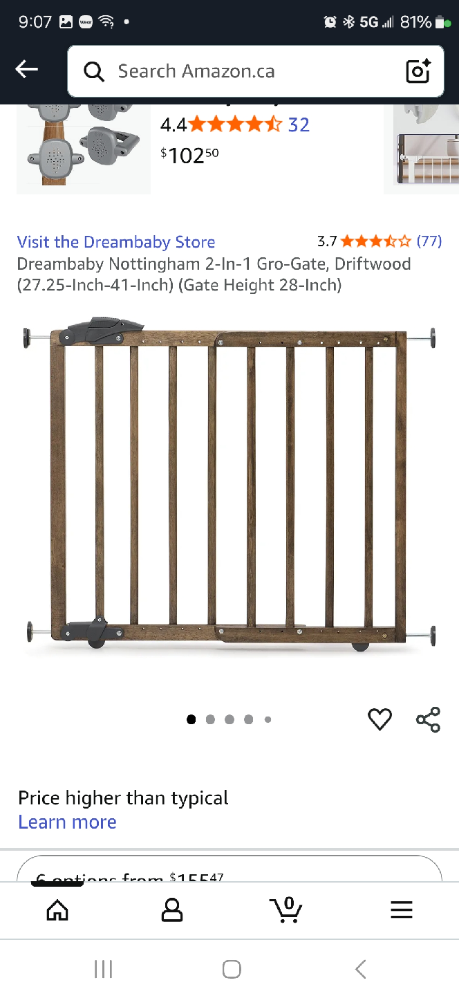 Dreambaby Nottingham 2-In-1 Gro-Gate