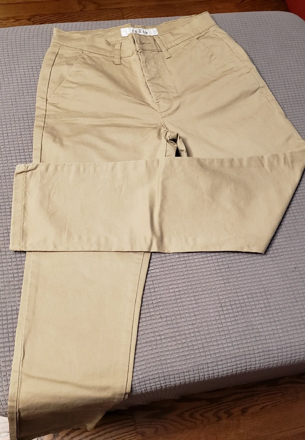 🥕 Stretch Slim Khaki Pants size 30/30 thumbnail