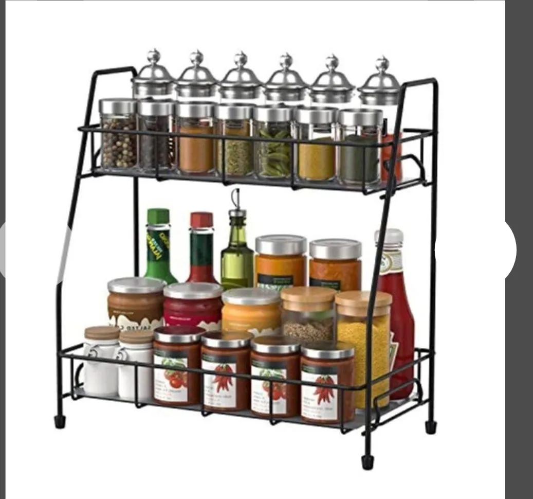 New BOKIOVIN Spice Rack - Black thumbnail