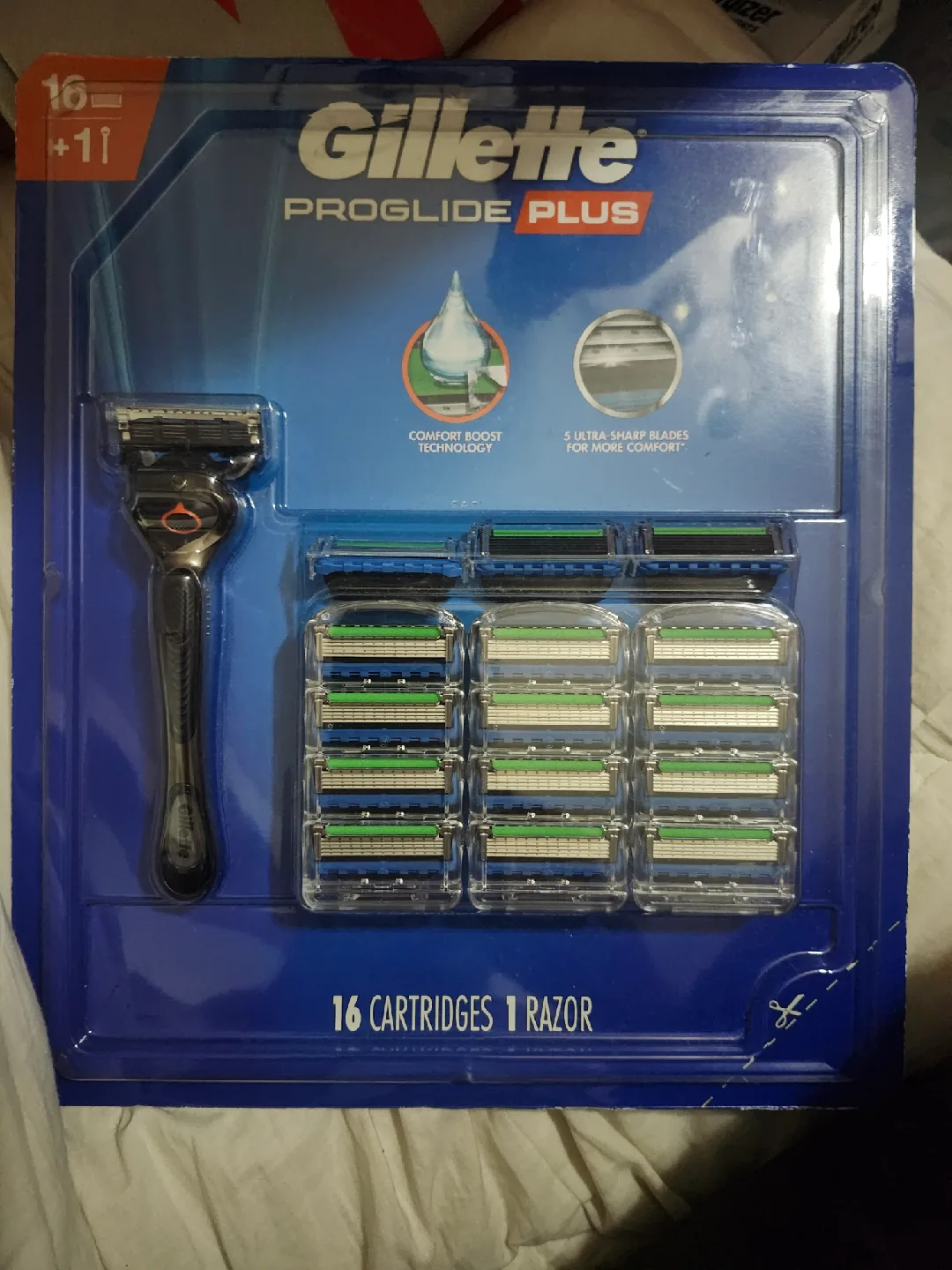 Gillette Proglide Plus - 16 Cartridges + 1 Razor thumbnail