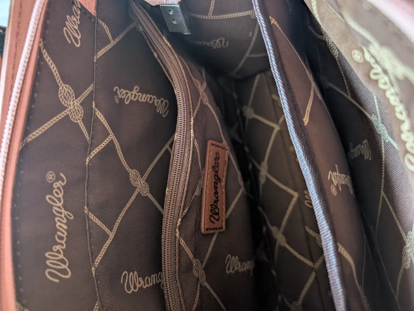 wrangler bag - pink cow print image indicator(4)