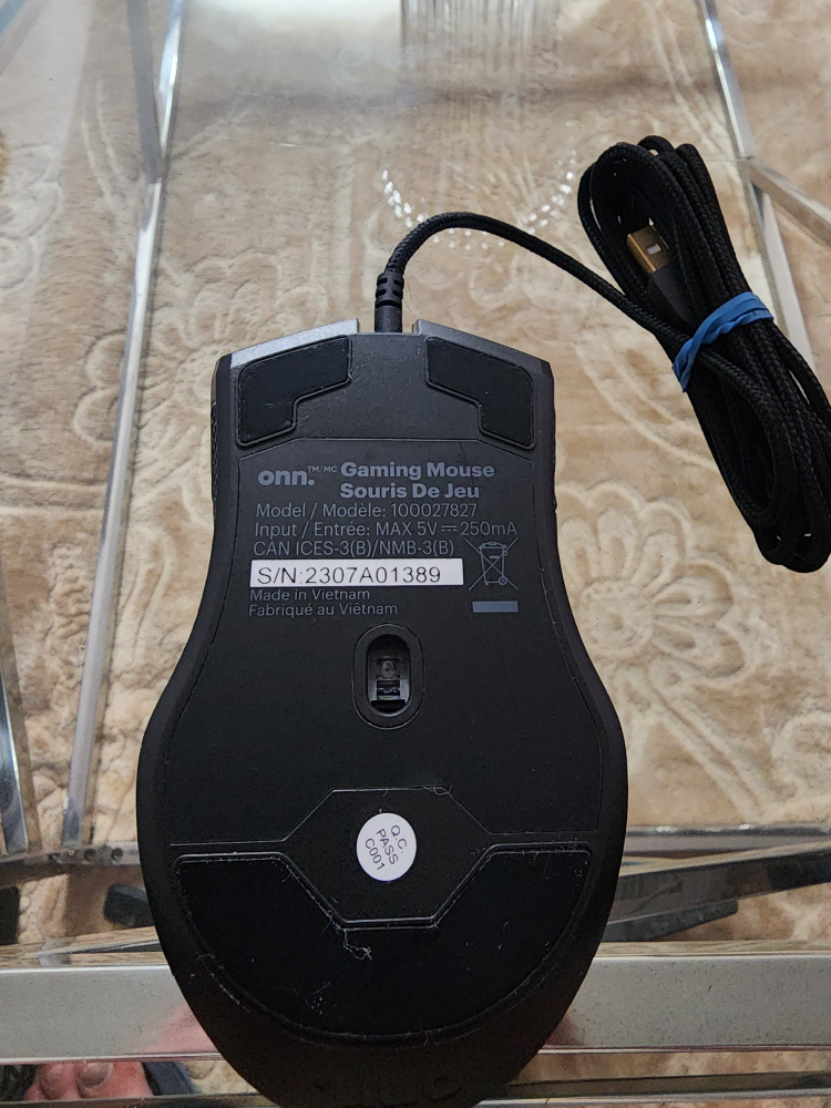 Onn Gaming Mouse - Black - photo 2
