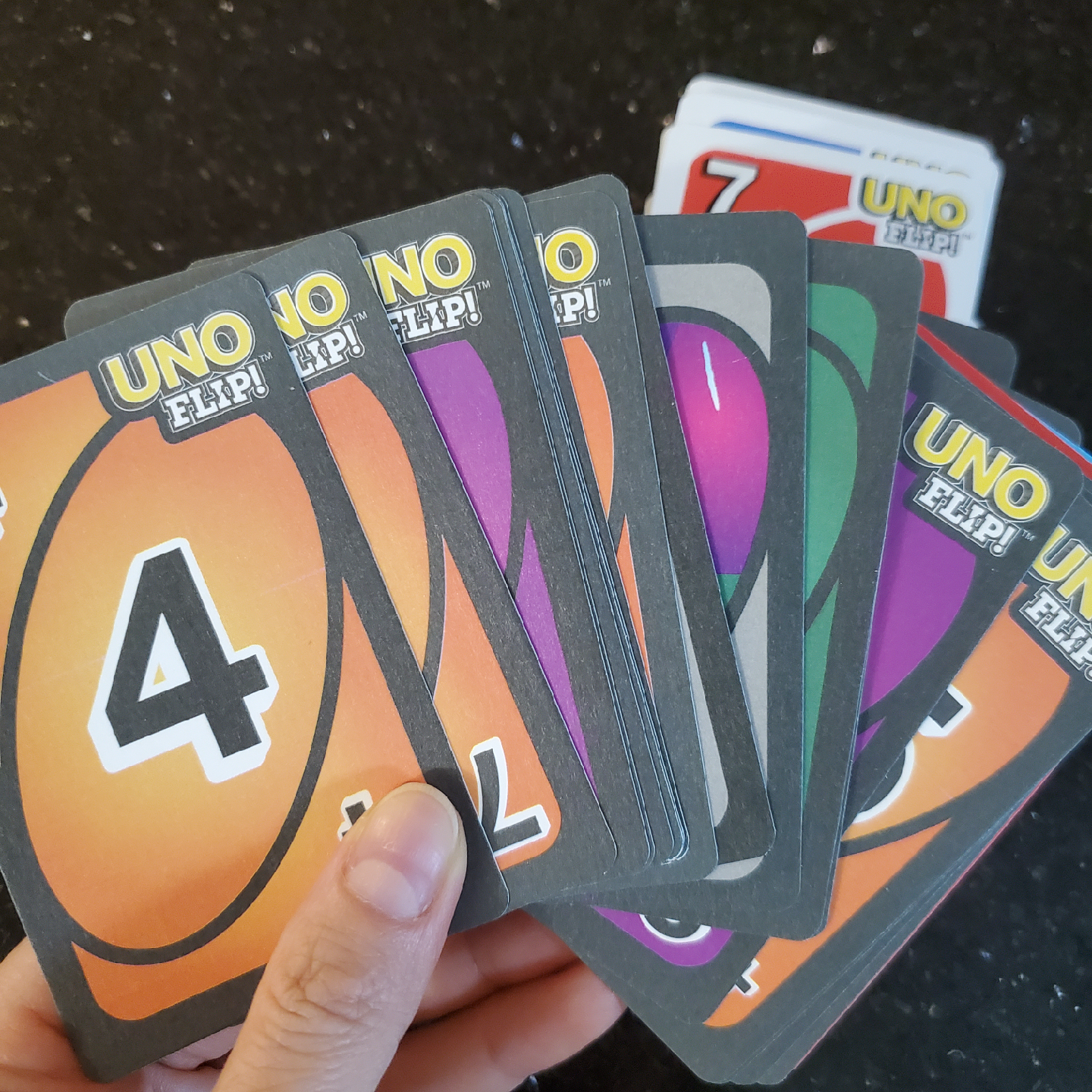 UNO Flip! Card Game - Double Sided Cards🥕 - photo 3