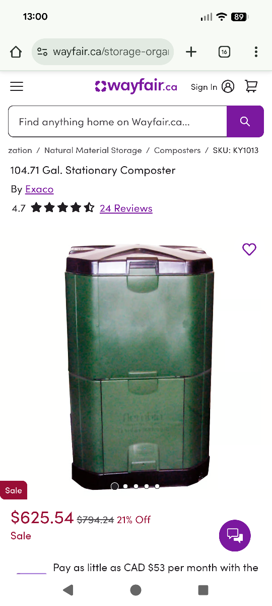 Exaco Aerobin 400 Composter - photo 3