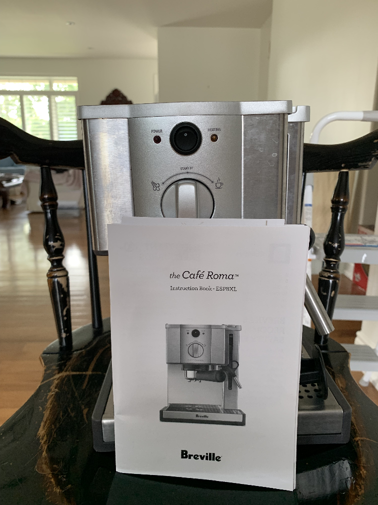 Breville Cafe Roma Espresso Machine - photo 4