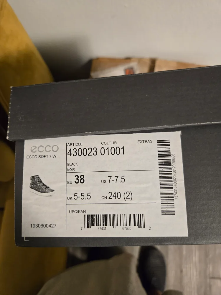 Ecco Leather High-Top Sneakers image indicator(6)