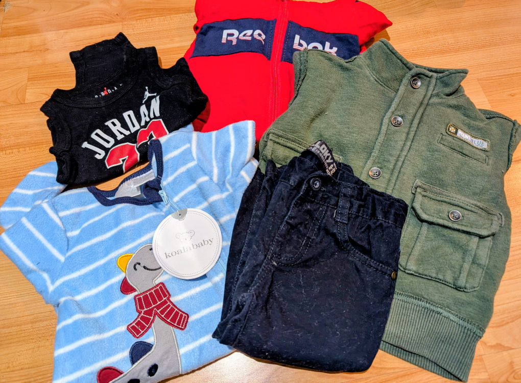 Baby Clothes Bundle: Jordan, Reebok, Koala Baby & More!