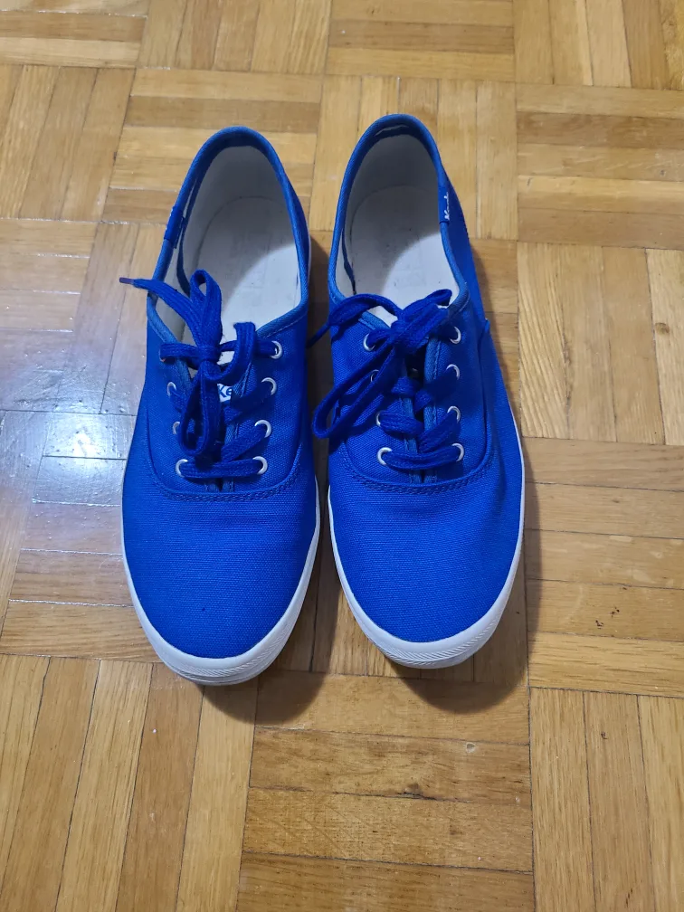 Women's Blue Keds Sneakers - sz 9 thumbnail