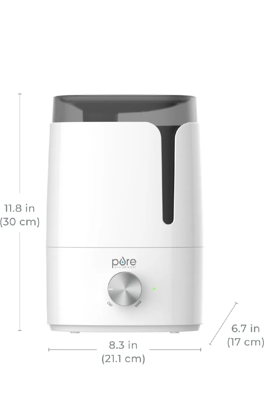 Pure Enrichment HUME Ultrasonic Cool Mist Humidifier image indicator(4)