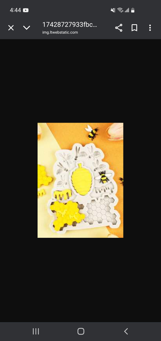 Bee & Honeycomb Silicone Mold - New! - photo 2