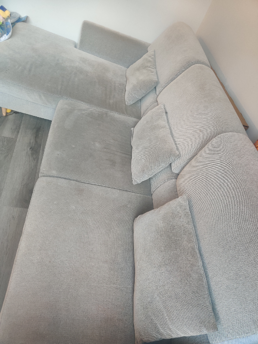 Sectional Sofa - Light Gray - photo 2