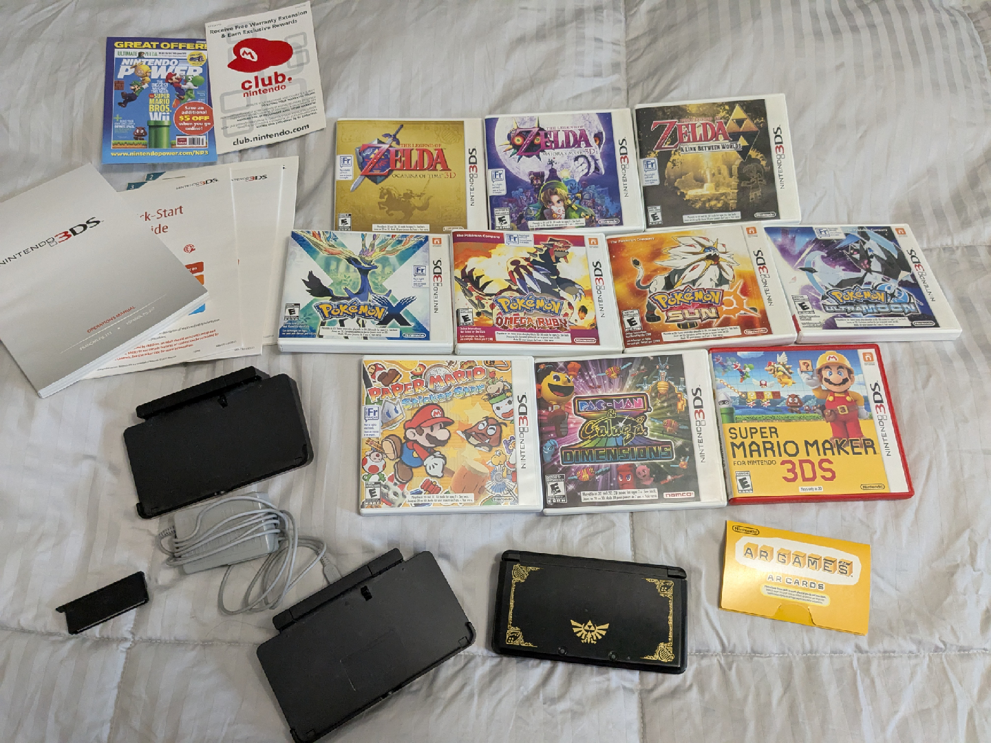 Nintendo 3DS Zelda 25th Anniversary Edition with 10 Games - photo 2