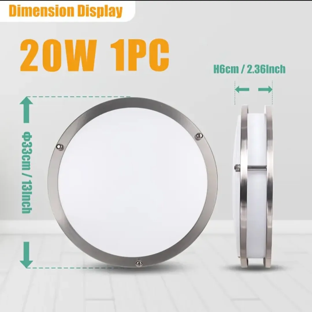 New Round LED Ceiling Light - 13 inch image indicator(3)