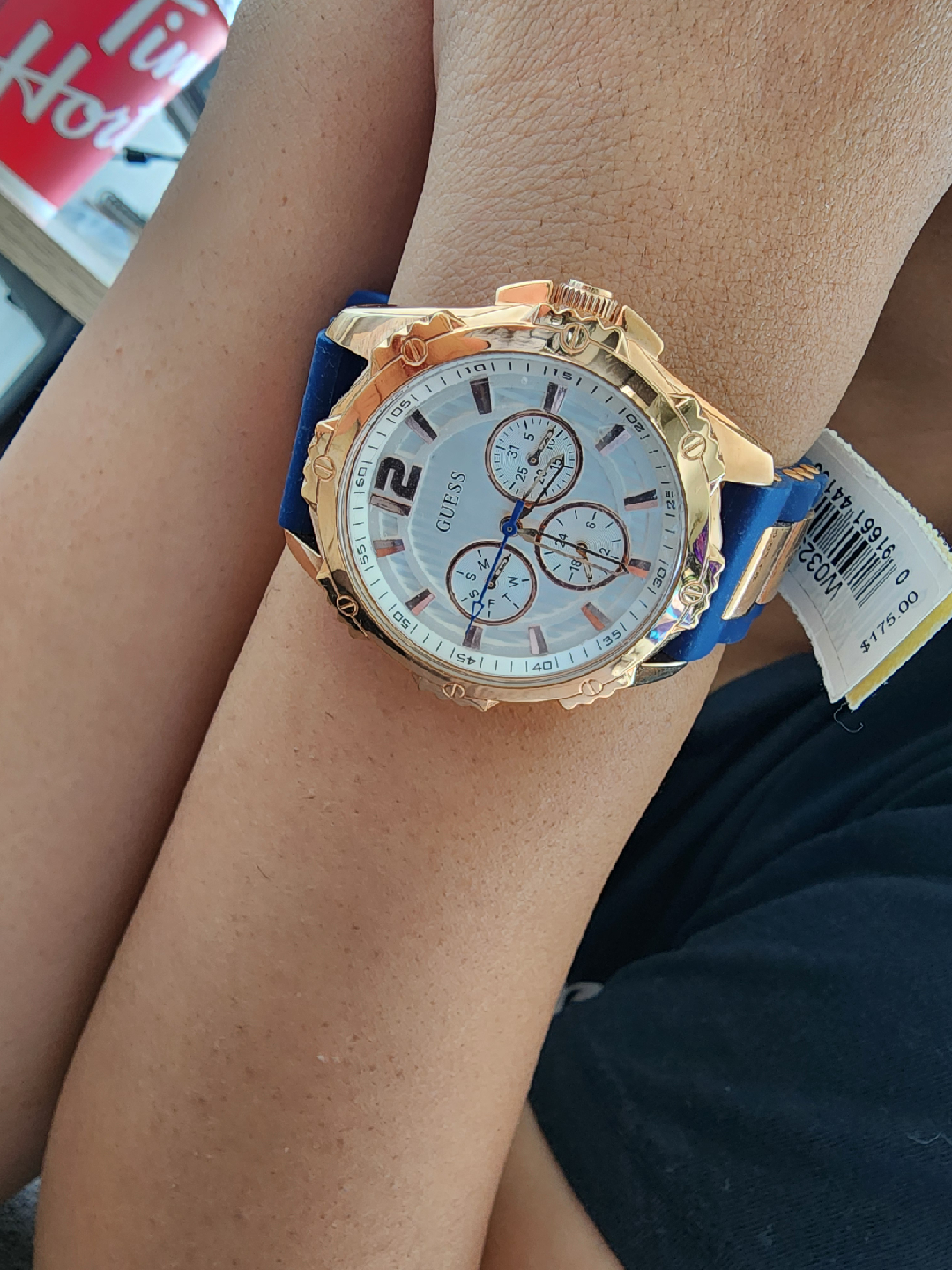 Brand new Blue-Rose Gold Guess Watch (unisex) - photo 2