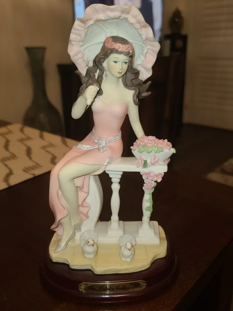 Natelia Collection Porcelain Lady Figurine thumbnail