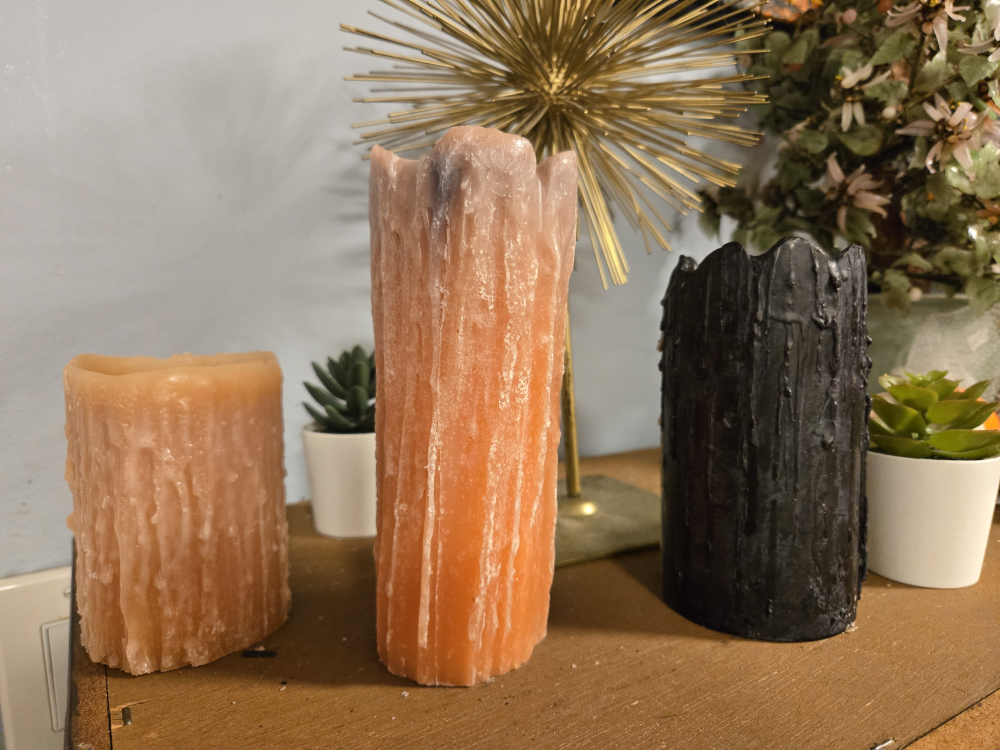 3 Types Of Brand New Wax Candles (Multiples Available)
