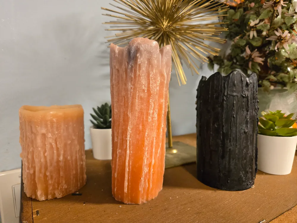 3 Types Of Brand New Wax Candles (Multiples Available) thumbnail