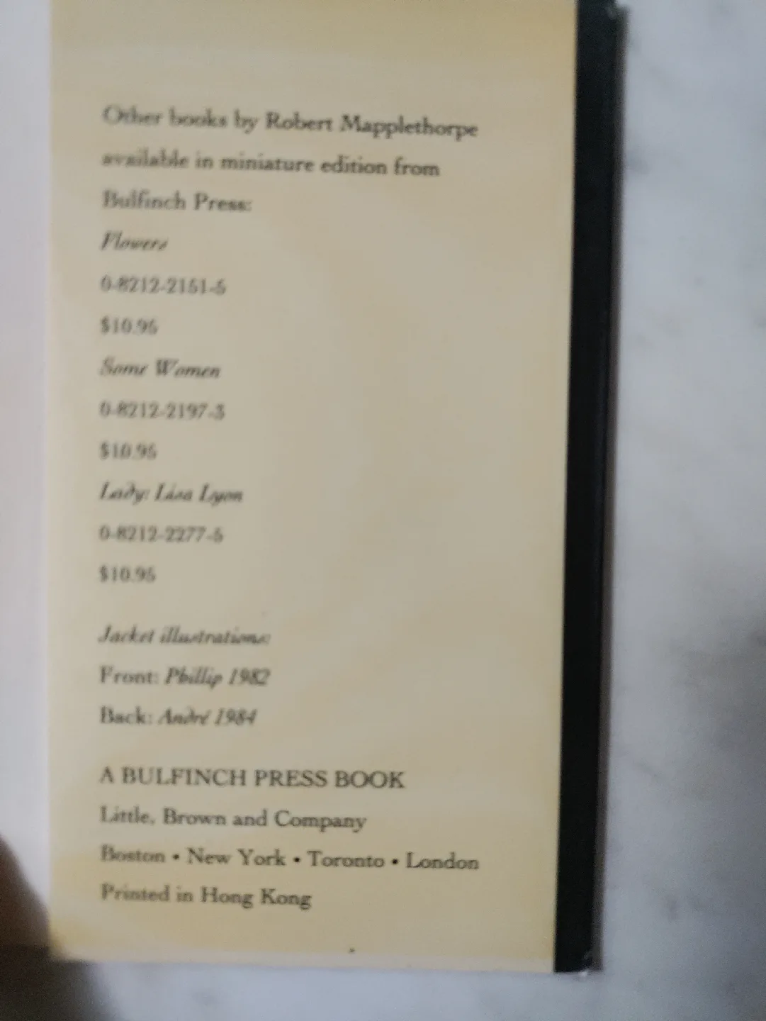 Robert Mapplethorpe - Black Book Mini image indicator(4)