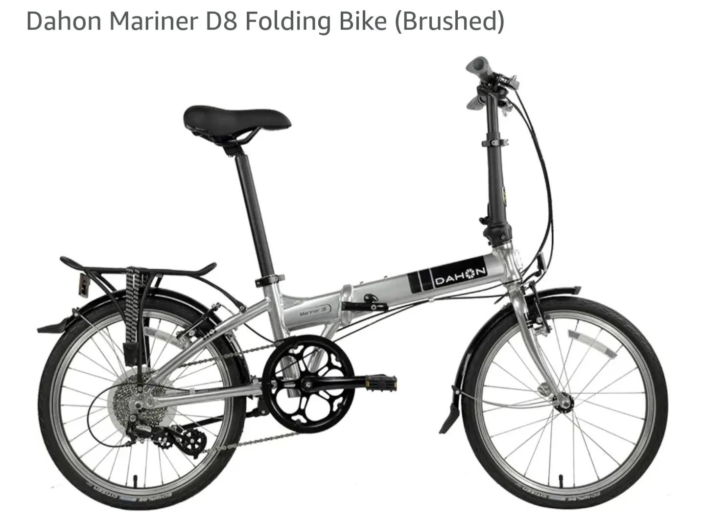 Dahon Mariner D8 Folding Bike (Brushed) thumbnail