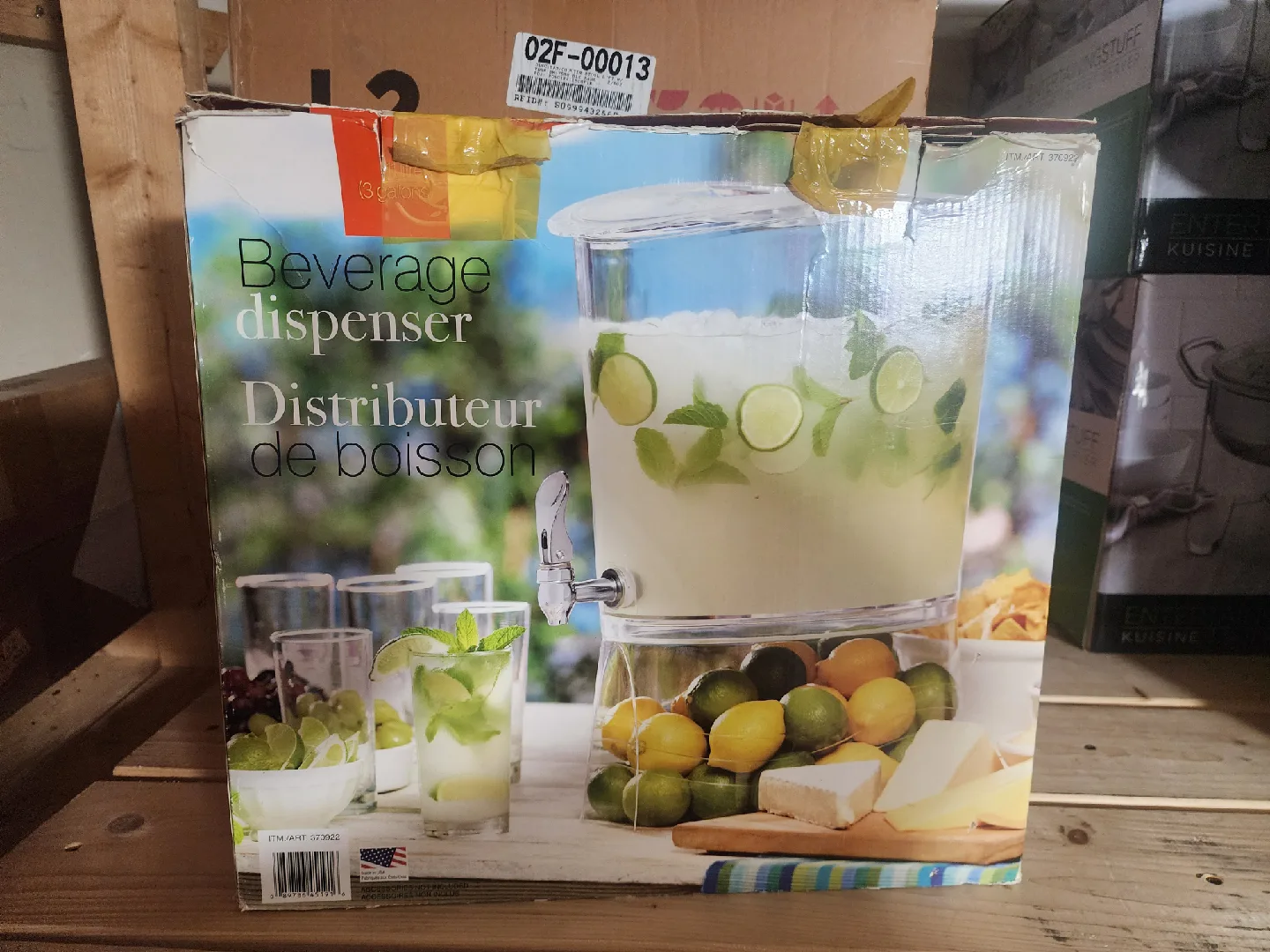 CreativeWare Beverage Dispenser - 3 Gallon image indicator(3)