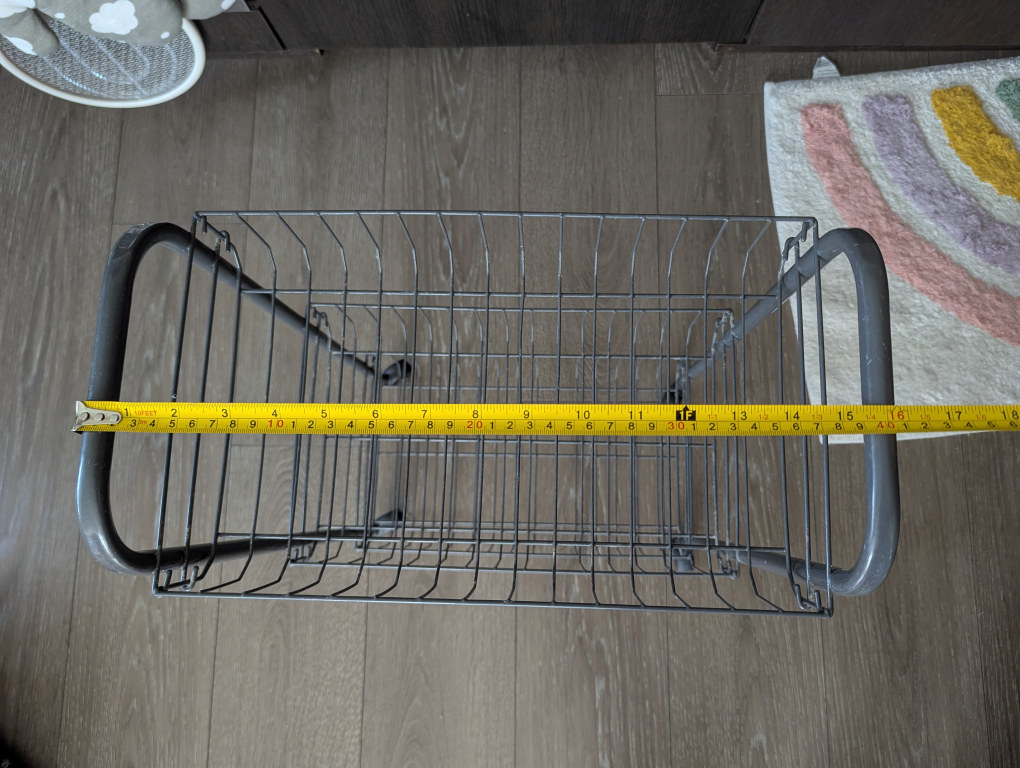 Rolling Metal Wire Basket Storage Cart - photo 4