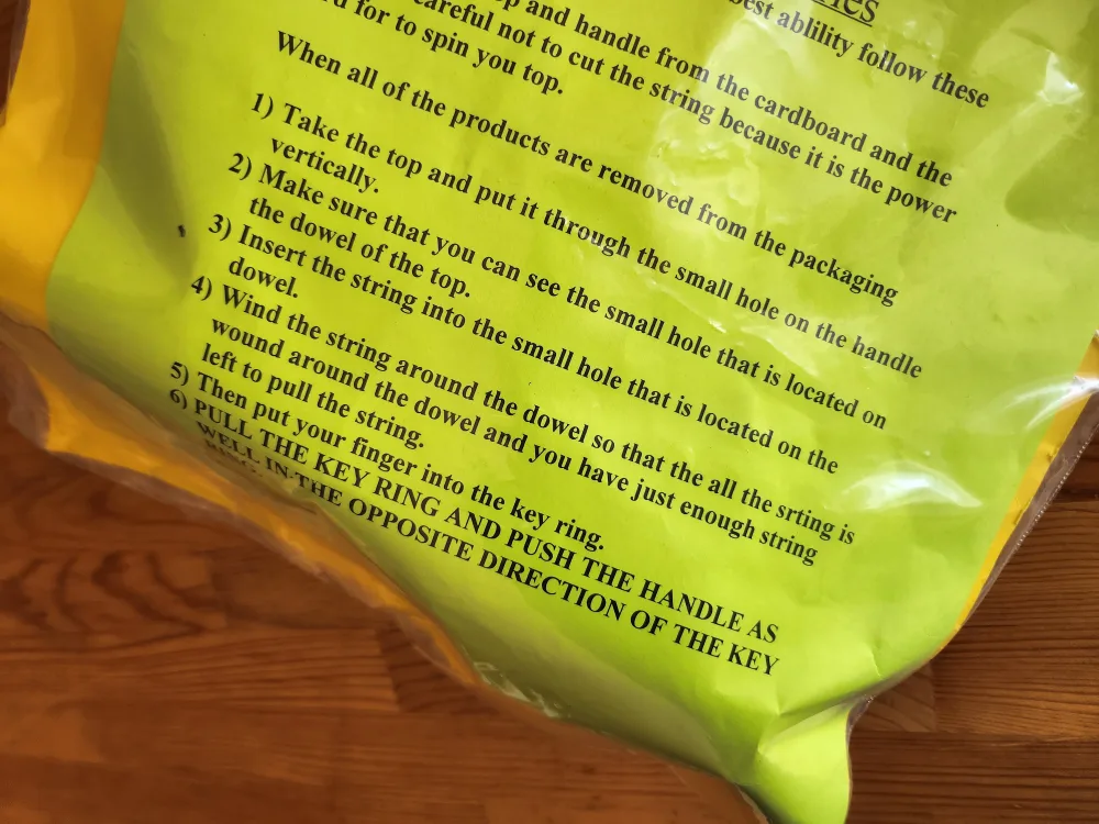 Spin Top Industries Wooden Spinning Top Toy 🥕 image indicator(4)