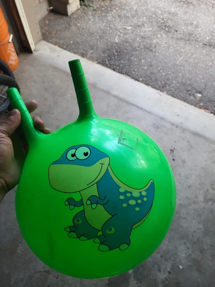 Green Dinosaur Hopper Ball thumbnail