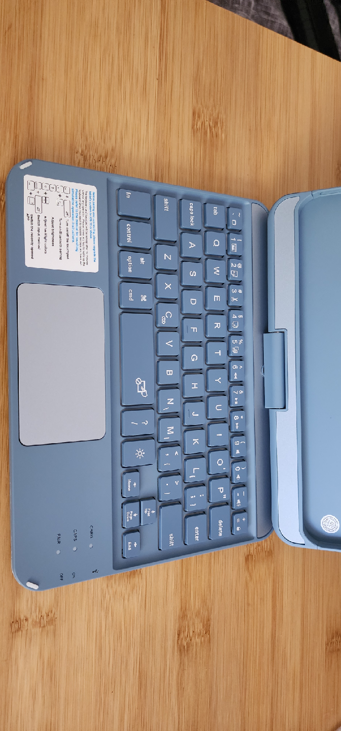 iPad mini 7 (A17 Pro, 2024) & Mini 6 (2021) Case with Keyboard - photo 4