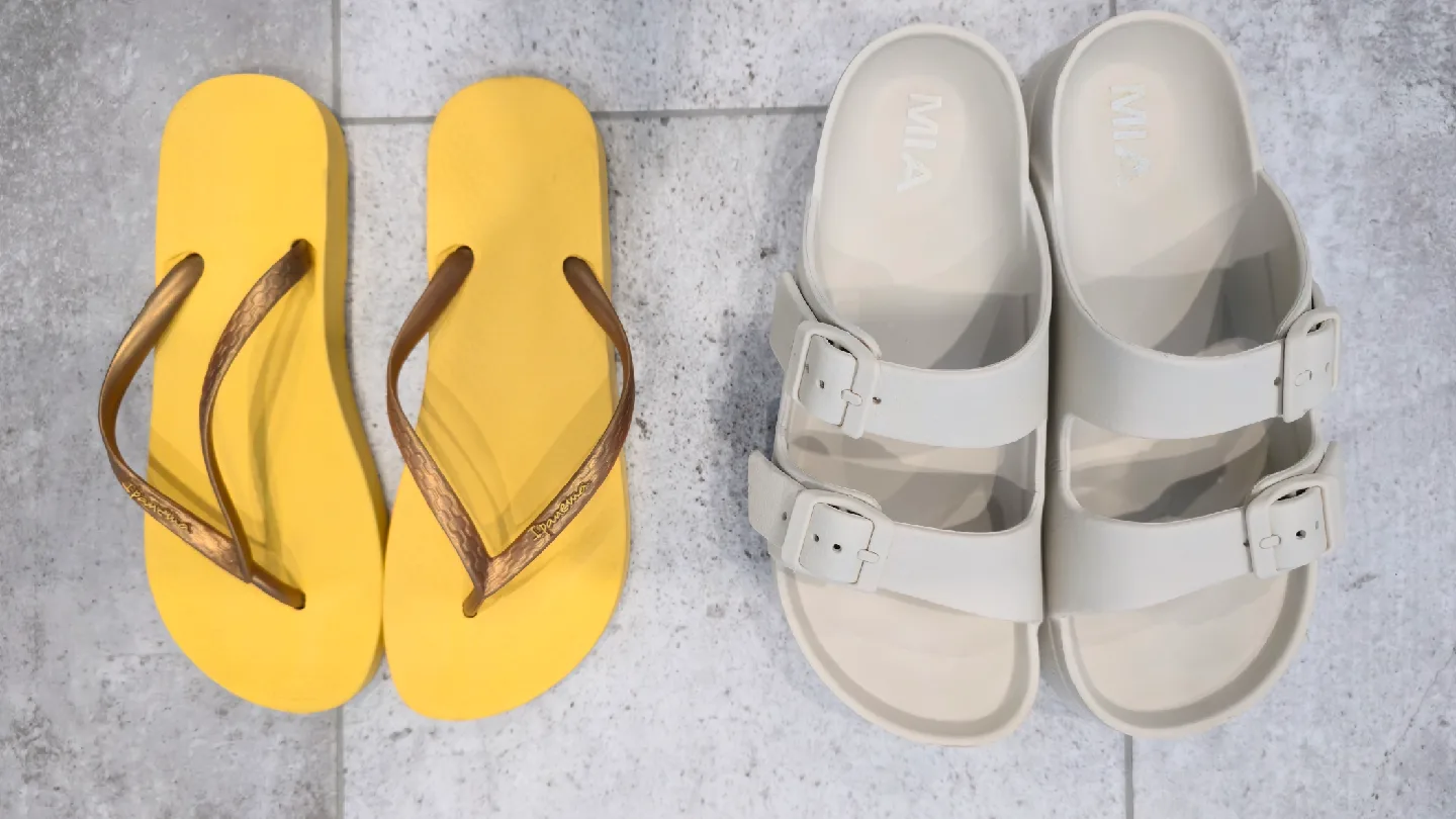 2 Pairs of Women's Sandals (Both for $5) image indicator(4)