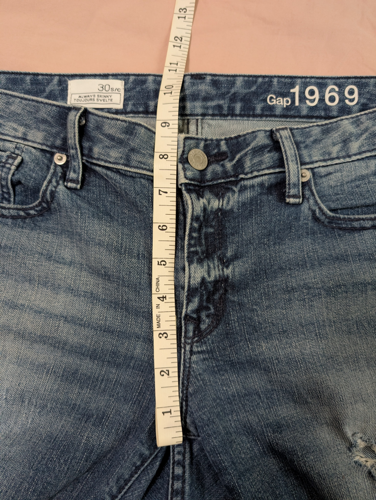 Gap 1969 Always Skinny Jeans Size 30 - photo 5
