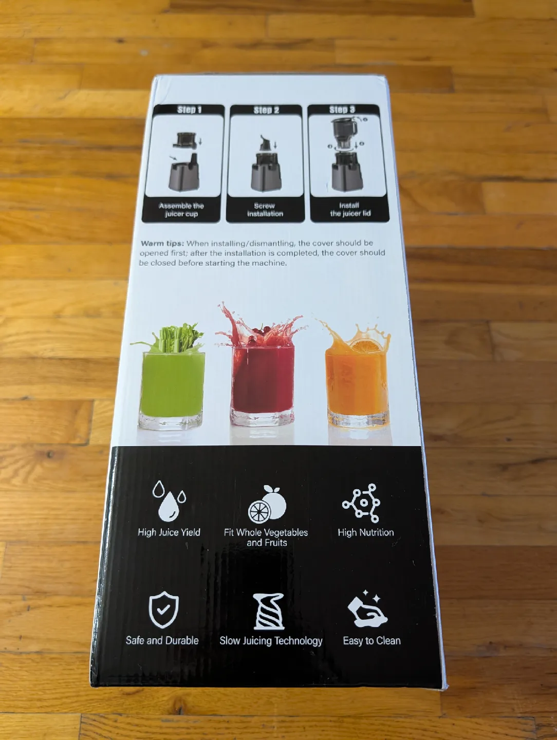 Ypone Cold Press Juicer - Titanium Gray image indicator(2)