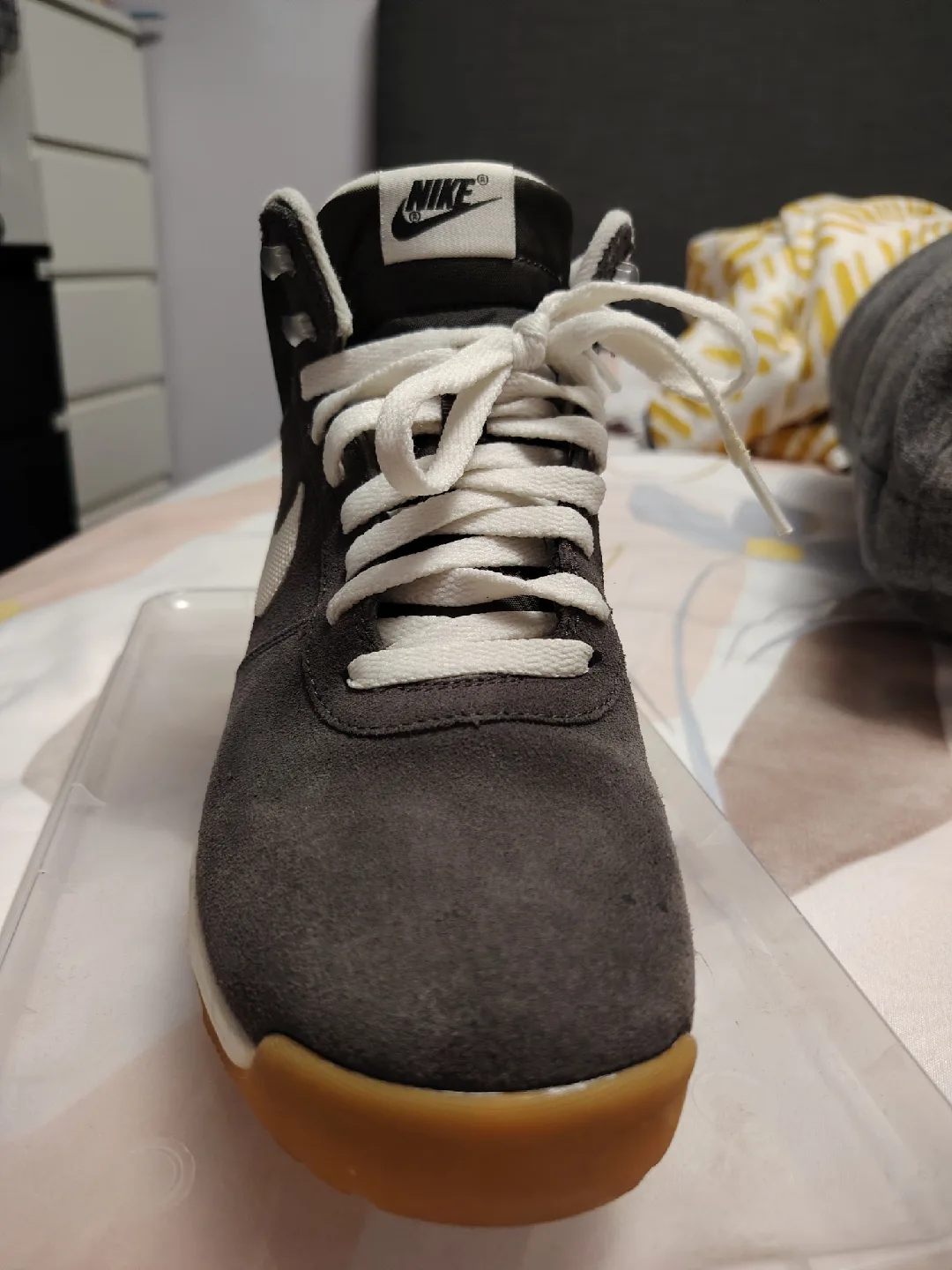 Nike High-Top Sneakers - Grey image indicator(4)