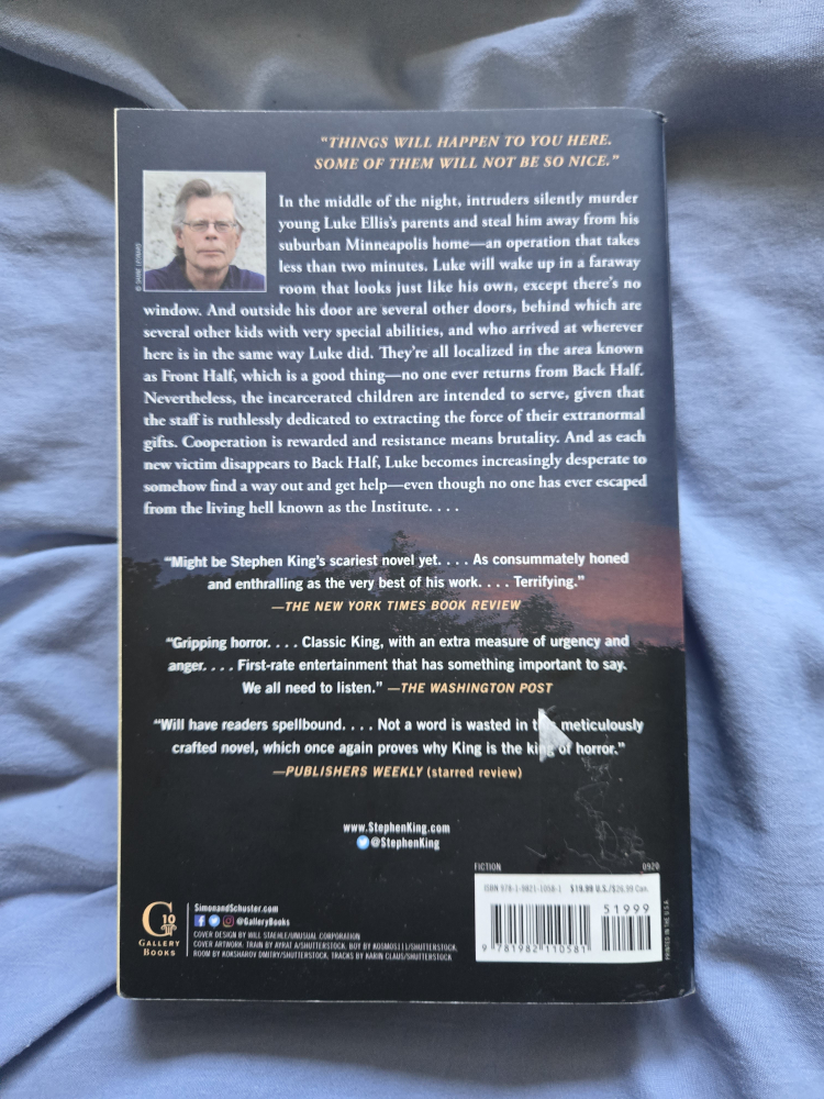 The Institute by Stephen King - photo 2