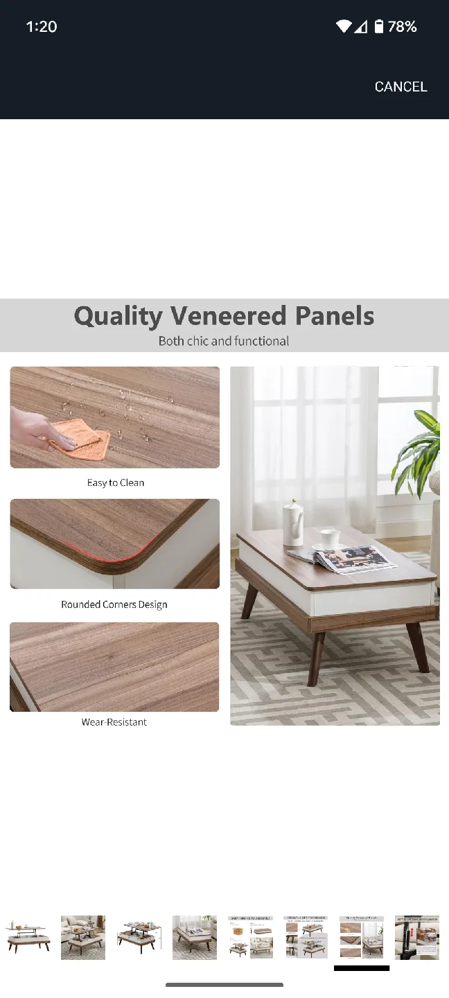 Lift-Top Coffee Table w/ Storage image indicator(5)