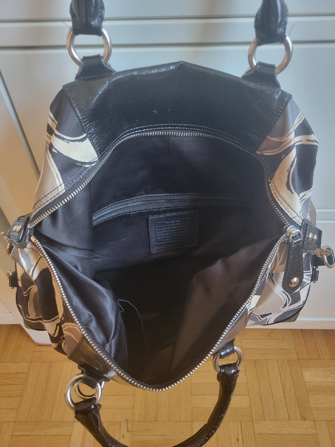 Coach Handbag - Black, Grey, Beige - photo 2