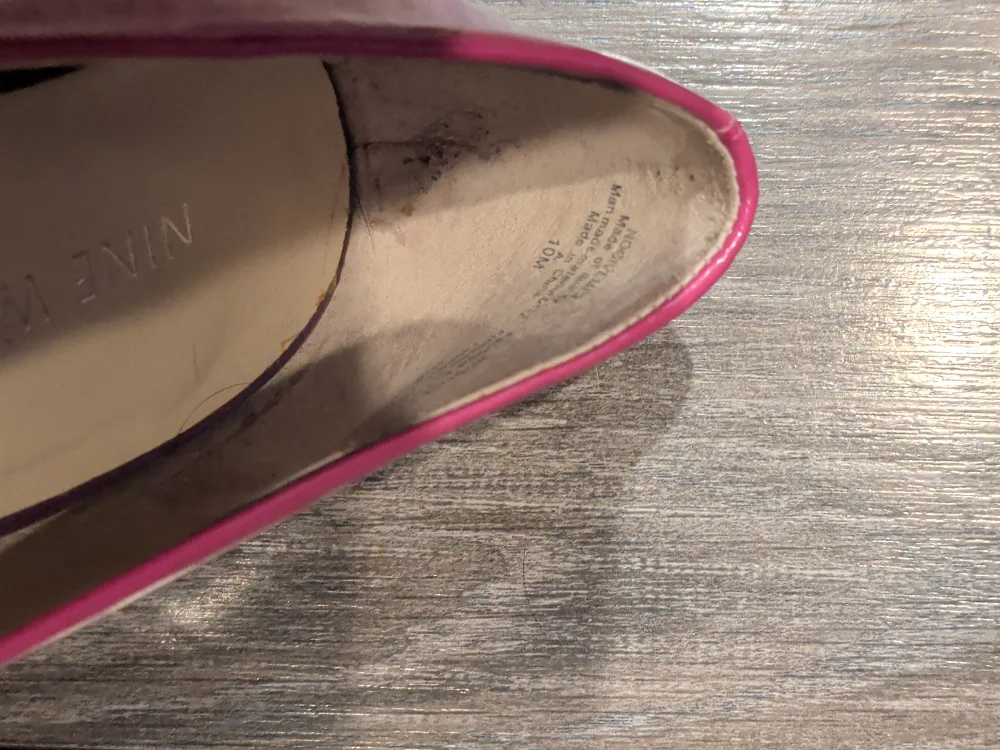 Nine West Pink Heels Size 10M image indicator(3)