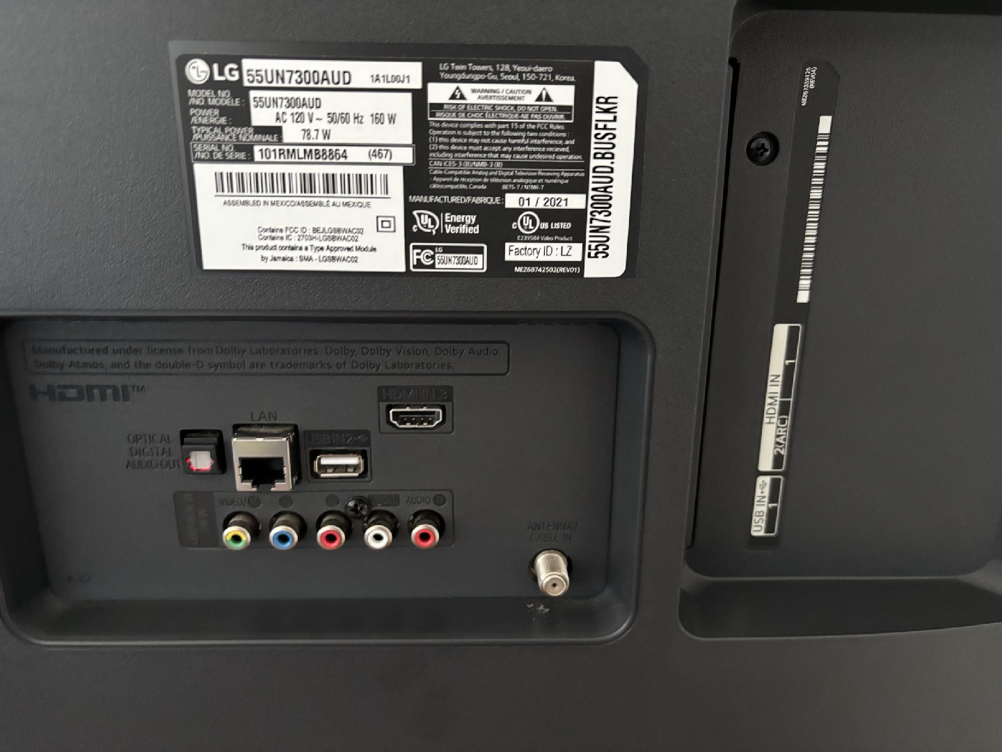 LG 55" 55UN7300AUD TV - photo 3