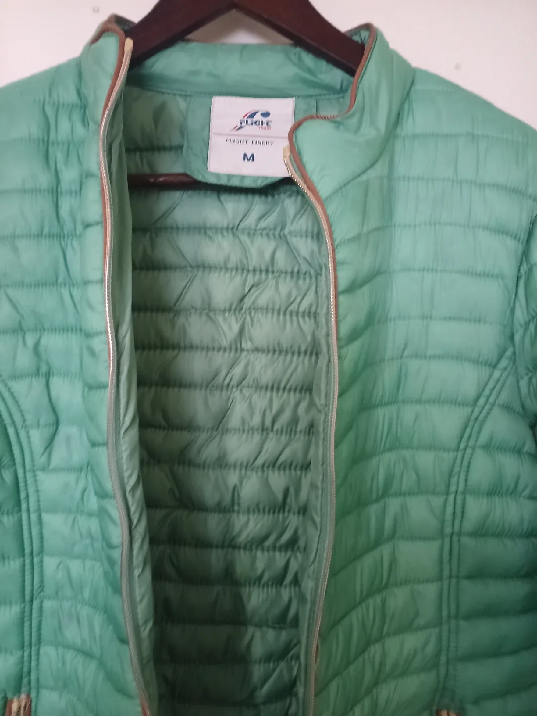 Flight Puffy Jacket - Size M - Mint Green image indicator(2)