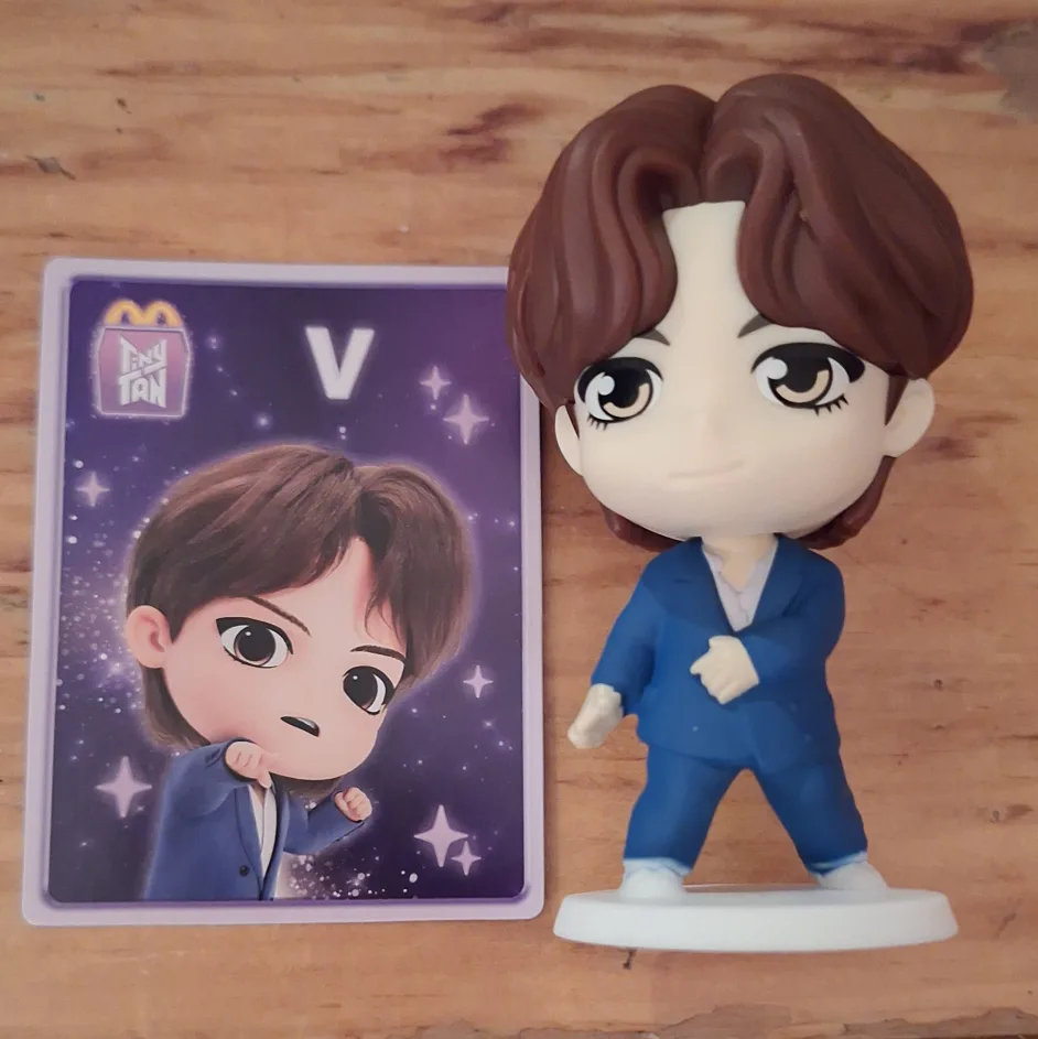 2025 Full Set BTS Tiny Tan McDonald's Toys image indicator(9)
