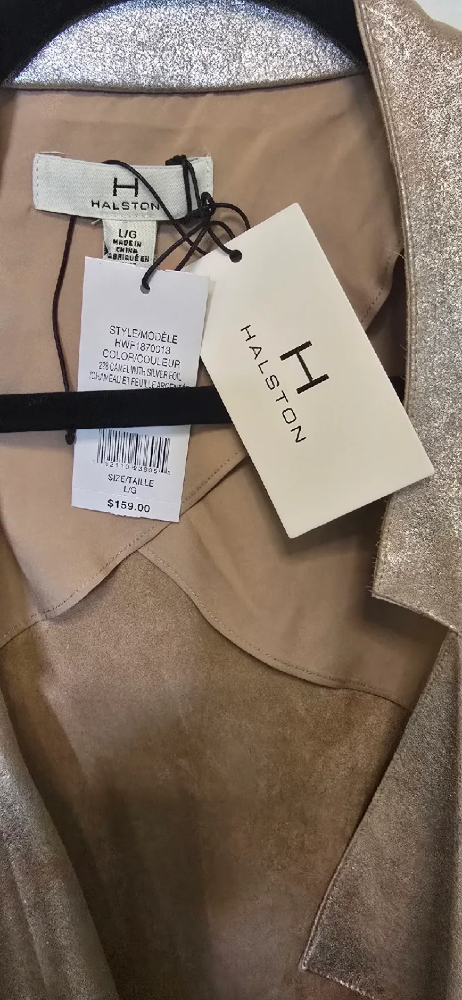 Halston Sparkle Knit Jacket, Tags on image indicator(2)
