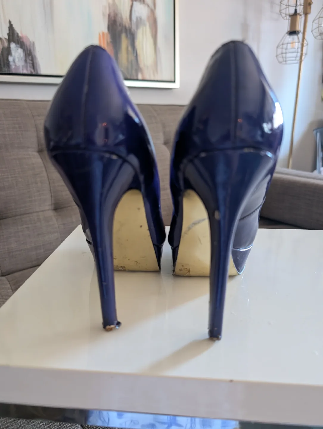 Jessica Simpson Purple Heels - Size 7 image indicator(3)