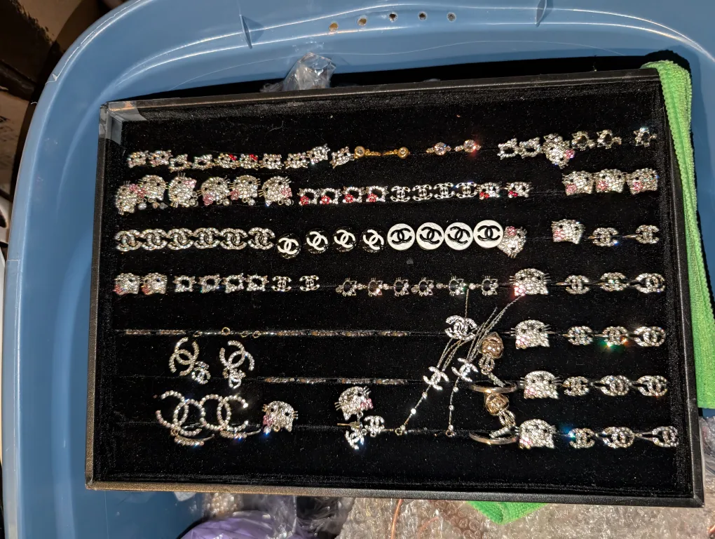 Chanel Inspired Costume Jewellery Rings thumbnail