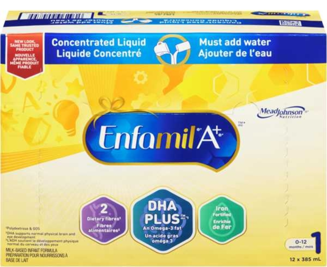 Enfamil A+ Concentrated Liquid Infant Formula (0-12 Months)