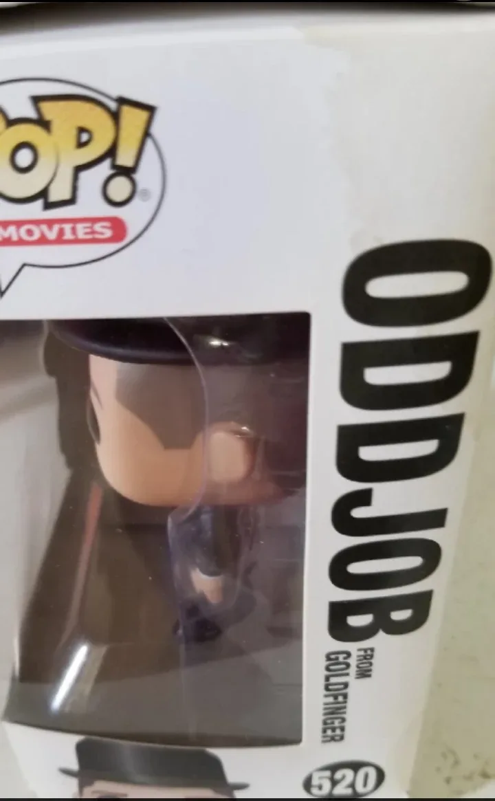 🥕Funko Pop! Movies: 007 - Oddjob #520  Thrifty pick🥕 image indicator(4)