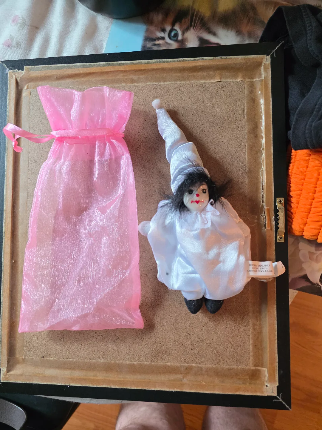 Vintage Clown Doll with Stand image indicator(2)