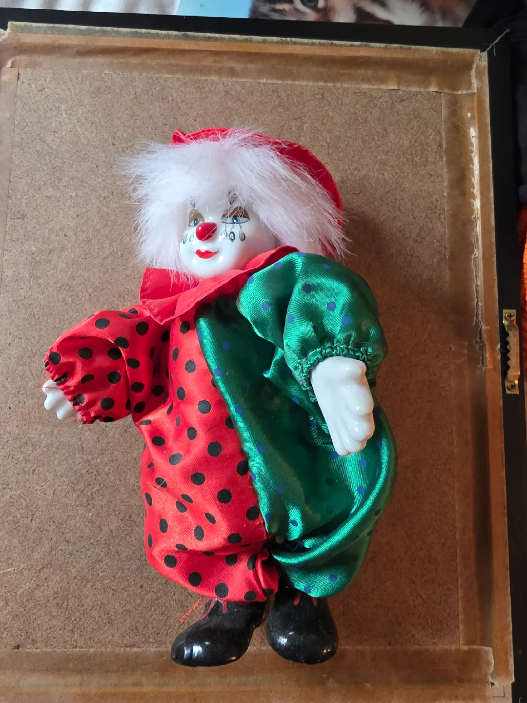Vintage Clown Doll with Stand image indicator(3)